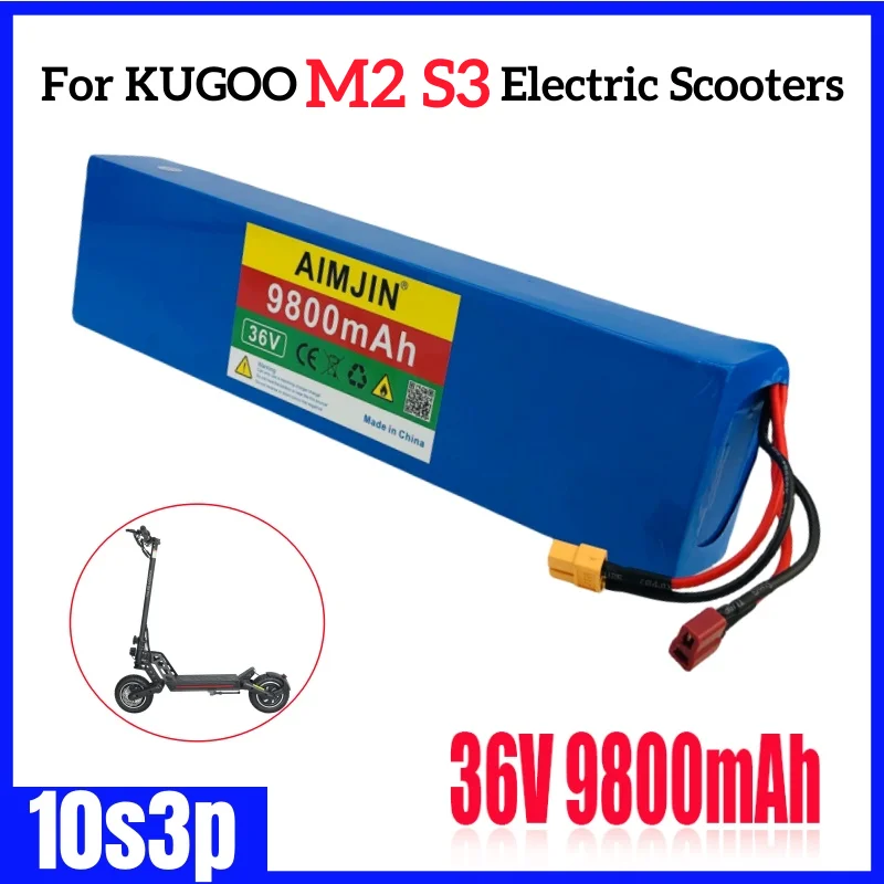 

36V 18650 Battery Pack Scooter For Kugoo M2 S3 9800mAh Battery Pack Electric Scooter BMS Board