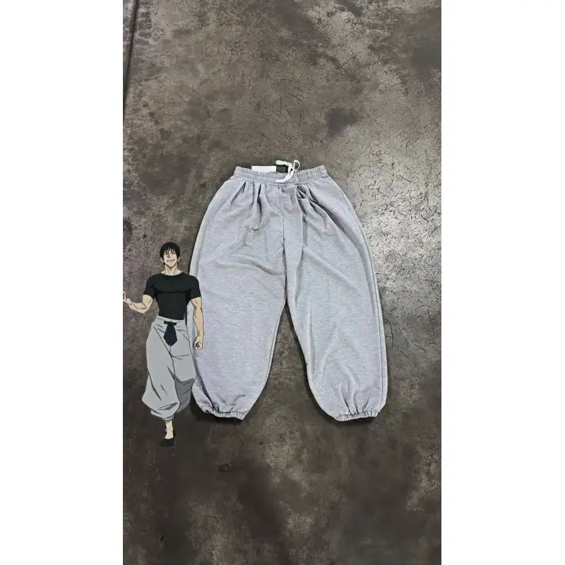 2025 European and American fashion brands autumn and winter new fashionable high street sports wear, breathable ankle tied pants
