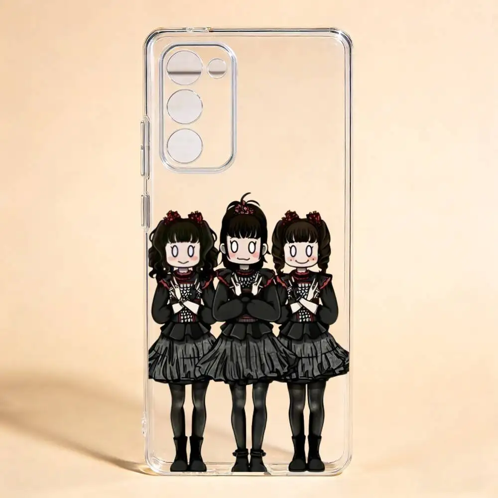 B-BABYMETAL Band R-Rock  Phone Case For Samsung Galaxy S24 S25 S23 S22 S21 Transparent Cover Case
