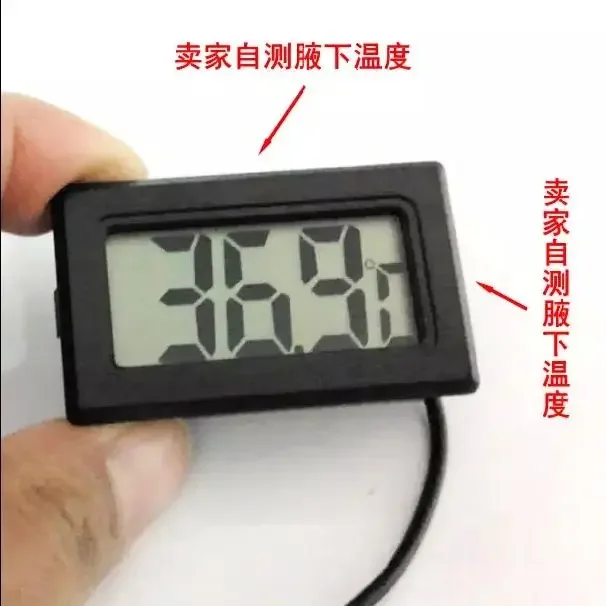 

НОВЫЙ термогигрометр с цифровым дисплеем, электронный термометр, бытовой автомобиль, автомобиль