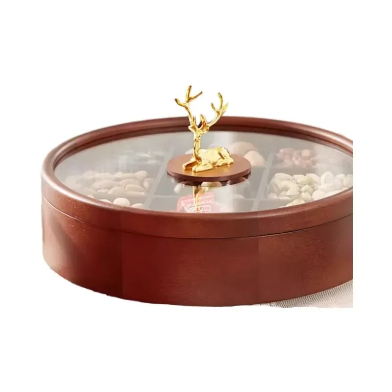 Wholesale Custom Wooden Storage Boxes with Baffles for Dried Fruits and Gifts