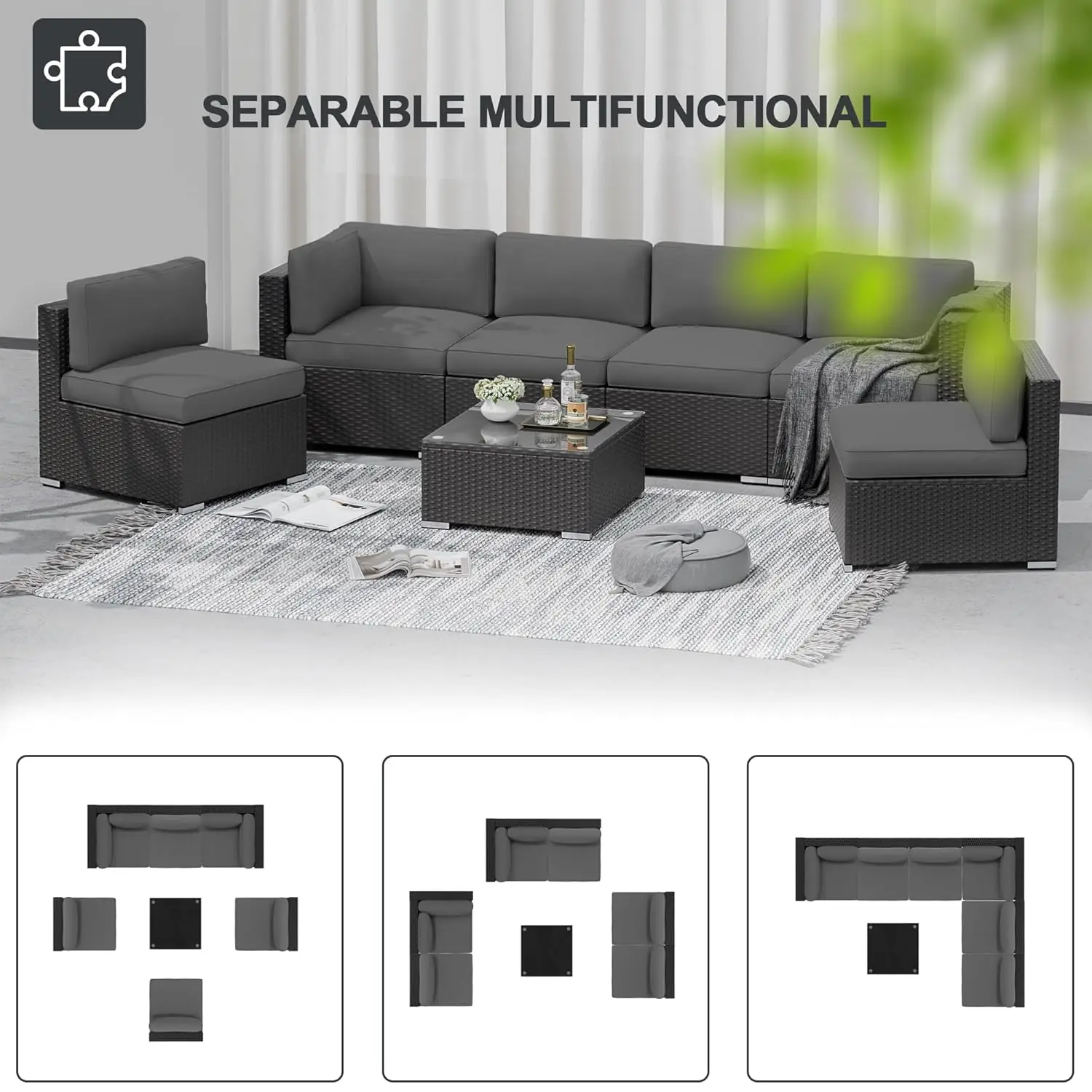 Thumbnail 4 - #24 Budget Rattan Garden Sofa Sets for Smart Shoppers