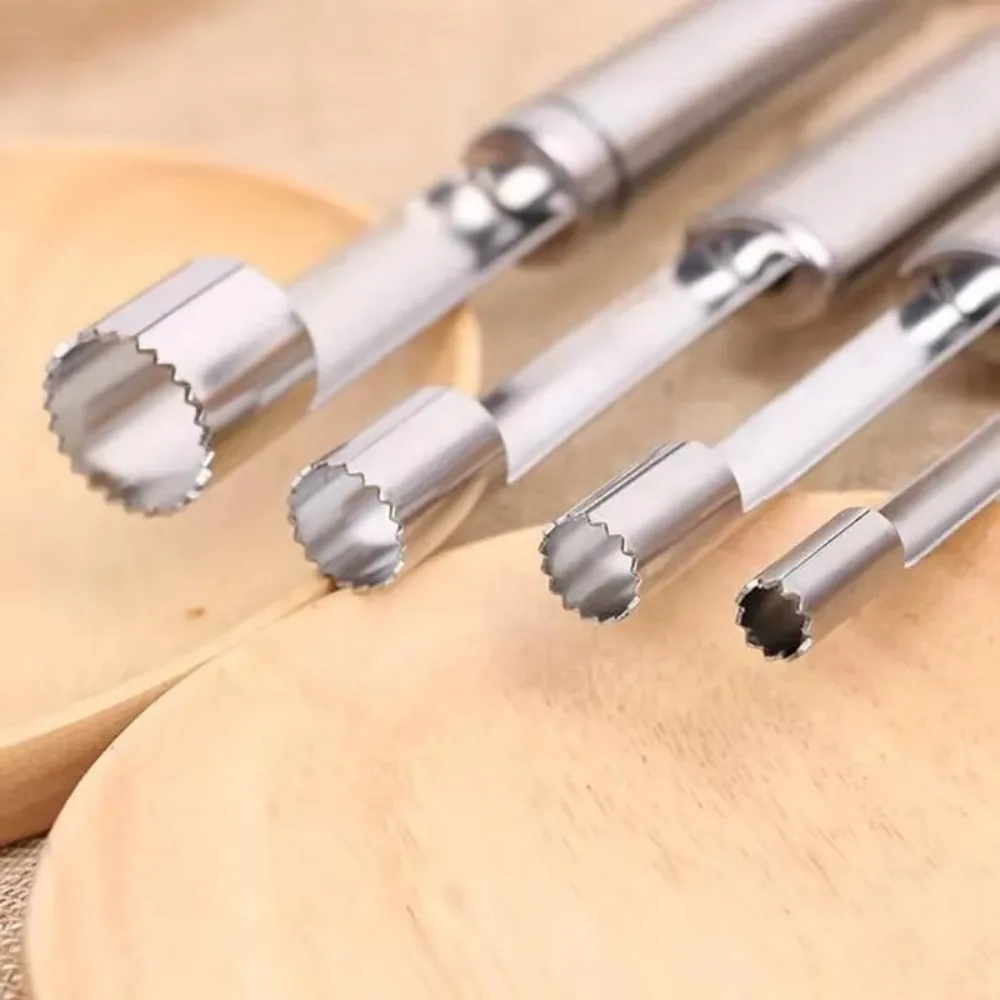 Stainless Steel Fruit Seed Remover Tool Portable Multi-function Remover Seed Slicer Removable Core