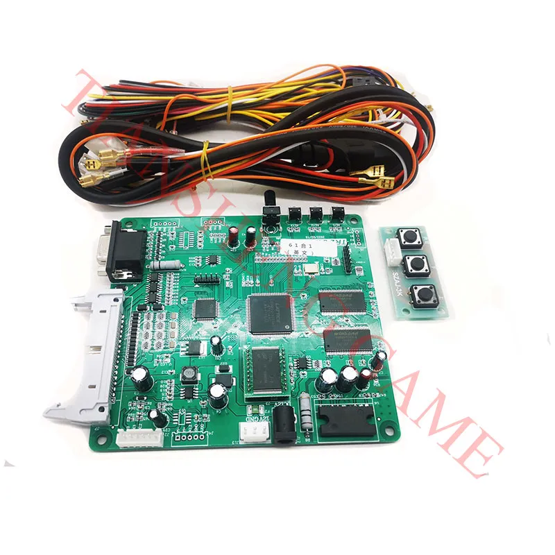 One touch 61 in 1 west cowboy Game PCB board swicth board for arcade game machine DIY kit