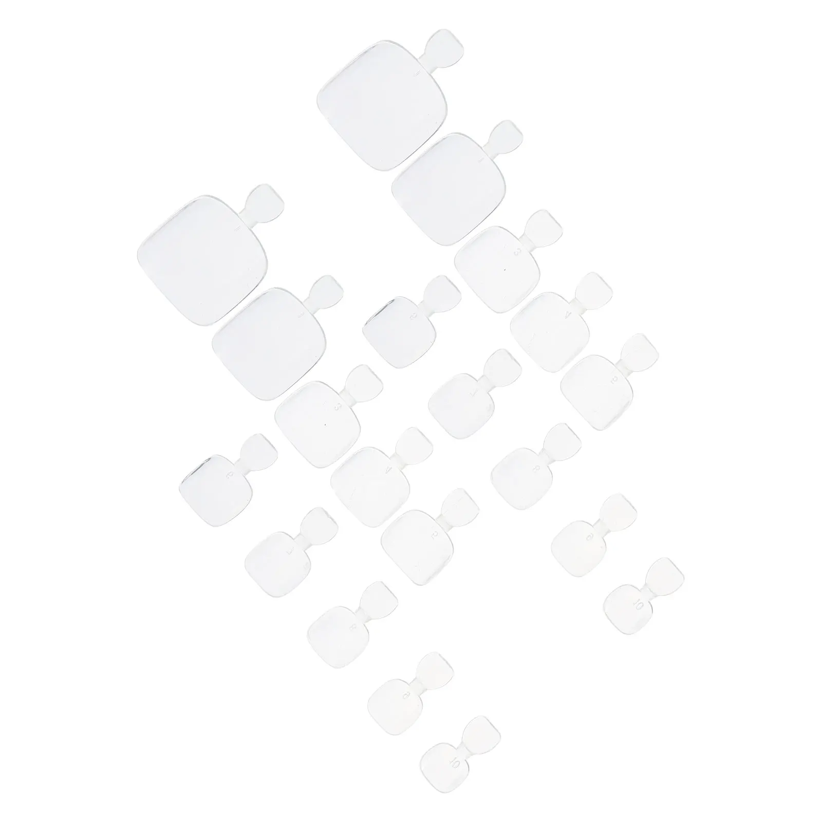 500 Uds uñas postizas cubierta completa Natural puntas de decoración de uñas decoración de dedos DIY suministros de manicura seguro respetuoso con el medio ambiente