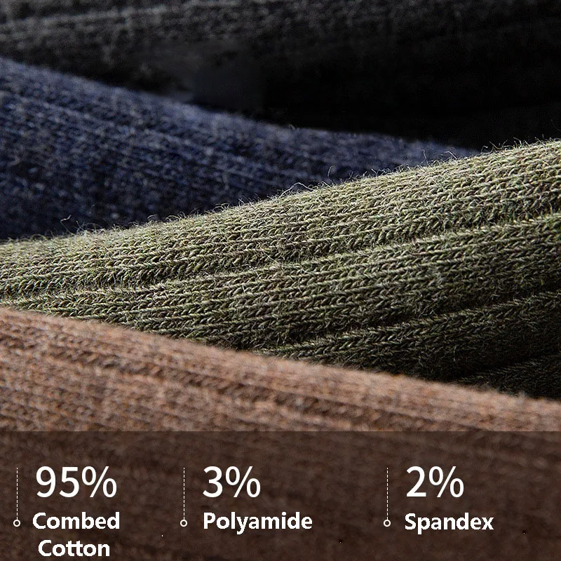 5 Pairs Cotton Socks Men Antibacterial Anti Odor Crew Socks Business Dress Patchwork Short Sock Breathable Sport Sock 4 Seasons