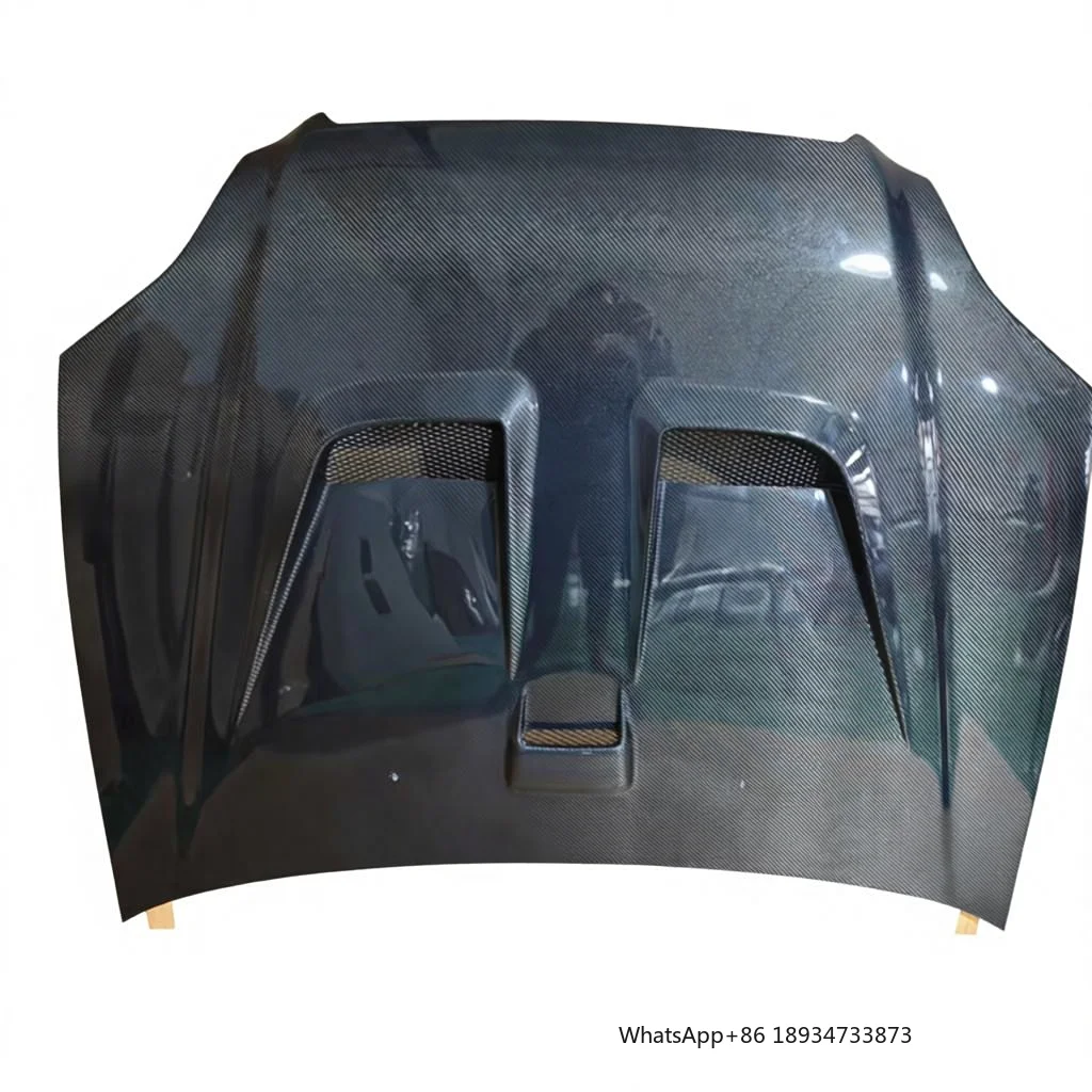 

For 1996-1998 Honda Civic EK3 EK4 Vent Carbon Fiber Hood Carbon Scoop Car Engine Cover Bodykit Bonnet