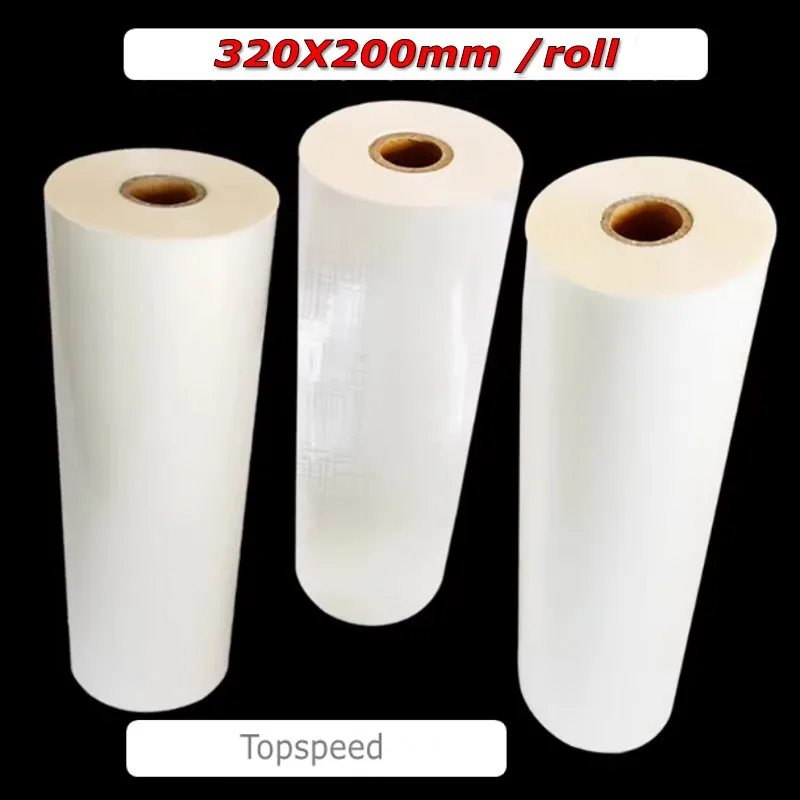 

Hot Roll Laminating Film 310mmx200M X 3Pcs