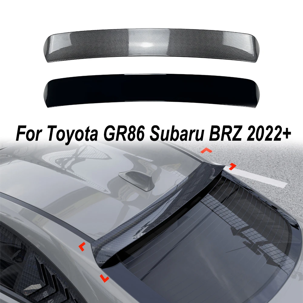 

For Toyota GR86 Subaru BRZ 2022+ Top Wing Car Tail Wing Fixed Wind Spoiler Auto Rear Wing Modified Decoration Parts