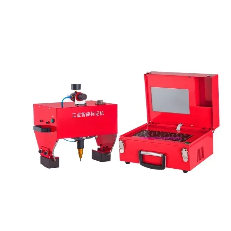 

Portable Metal Pneumatic Dot Peen Marking Machine for VIN Code(100*20mm) Frame Chassis Number 220V/110V