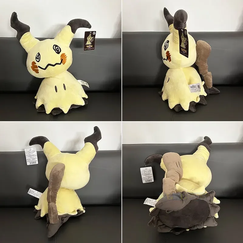 Peluches de Pokémon Mimikyu originales, juguetes de peluche, almohada grande y suave, Animal de Anime, muñecas, regalo de cumpleaños para niños y bebés, 46cm