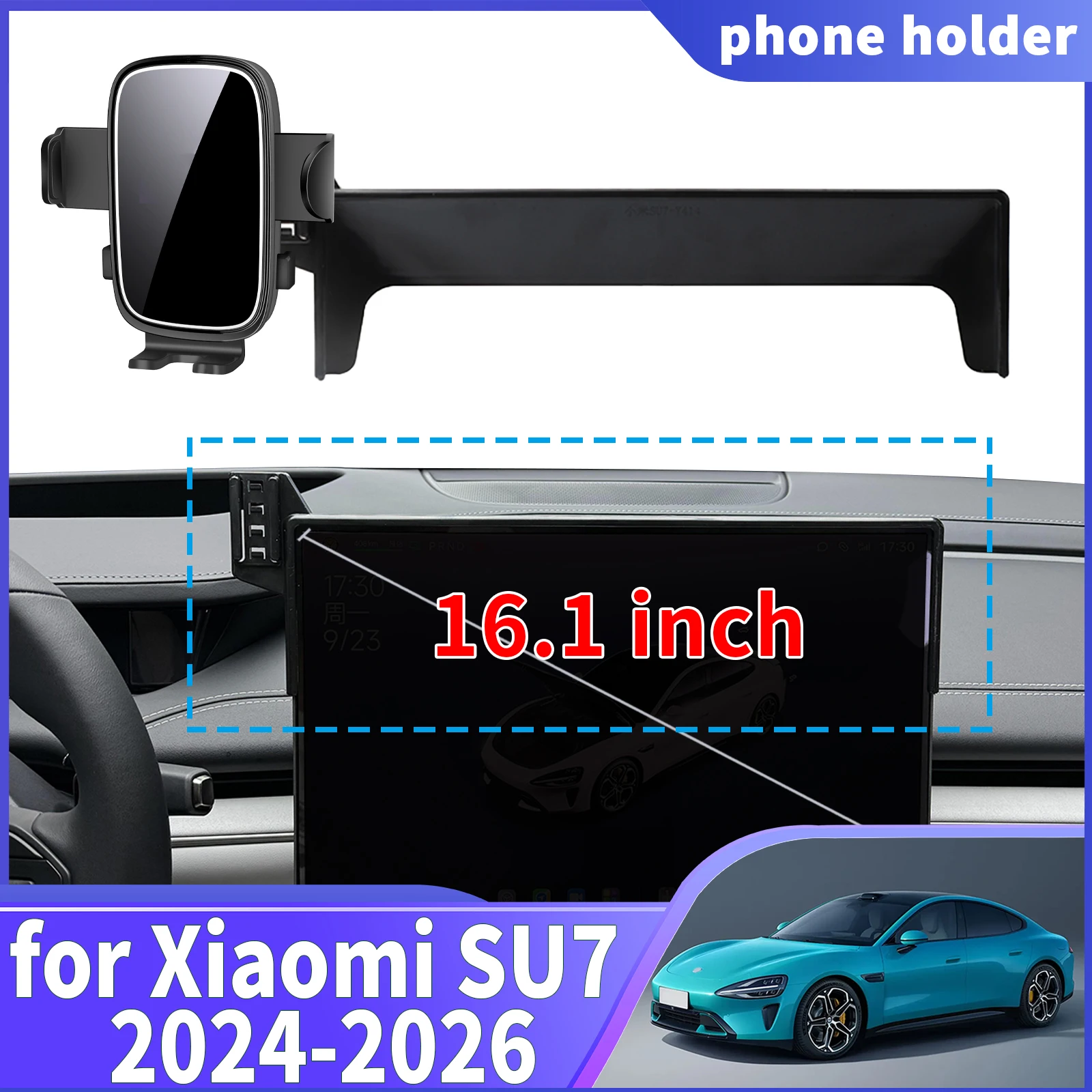 

fit for Xiaomi SU7 Xiao Mi MS11 2024 2025 2026 ​​Navigation Phone Holder Mount Customized Car accessoires