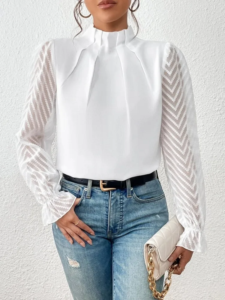 

New Fall/Winter Simple And Casual Women's Top,Woman Clothing,pretty And Elegant Women's Blouses,Vintage Clothing,Street Wear