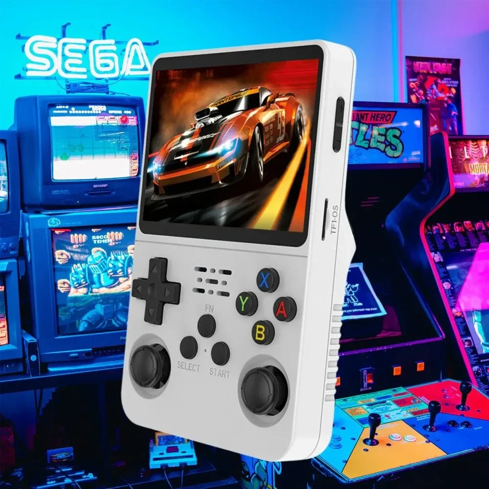 1pc R36S Handheld Game Machine, with 3.5-inch MIPI Screen, 21,000 Classic Games, High-precision Joystick, Perfect Gift for Birthday.