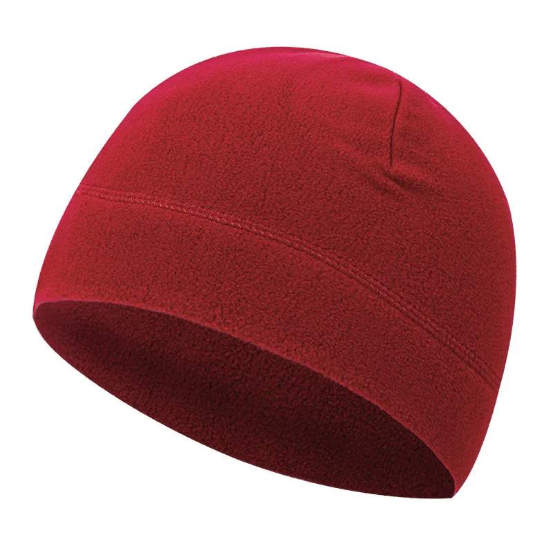 Ciepła czapka zimowa typu beanie, czapka wojskowa, miękka, męska, damska, narciarska, rowerowa, przyjazna dla skóry, antystatyczna, termiczna, polarowa, do biegania, wiatroodporna