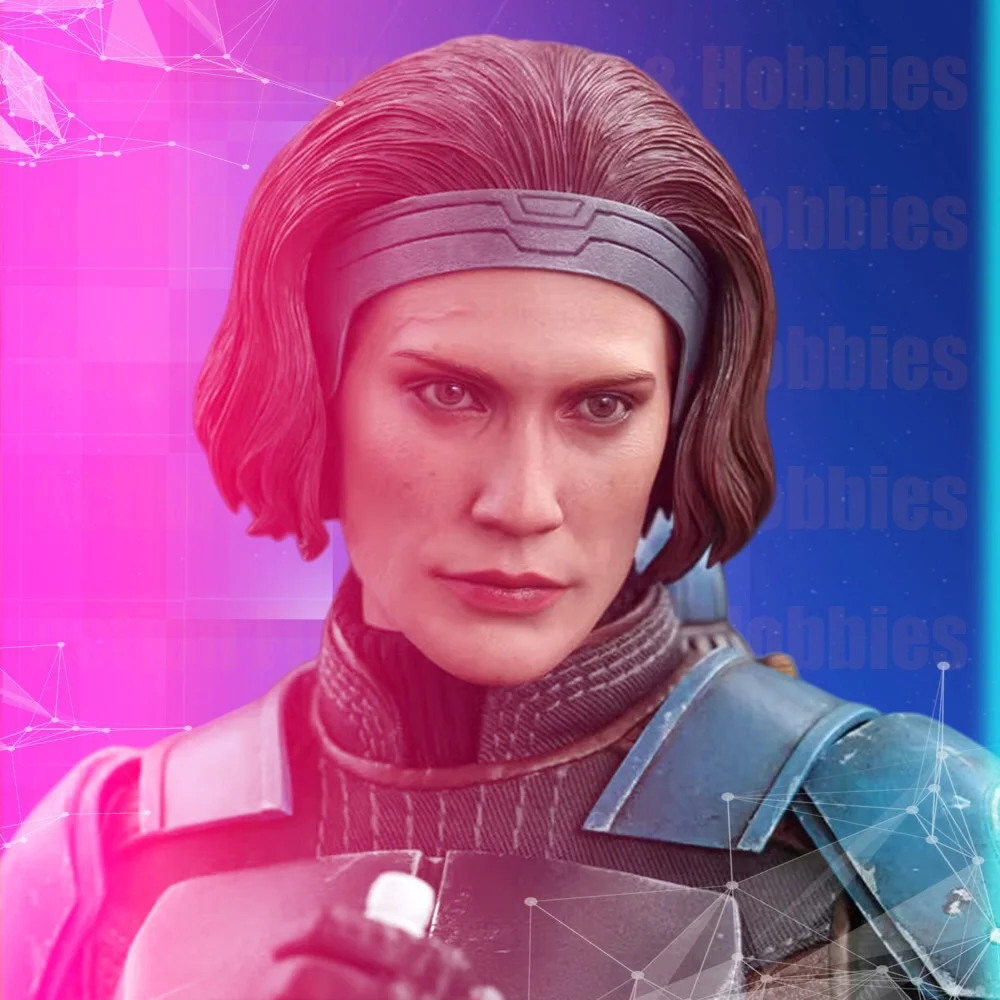 Hottoys HT TMS035 1/6 مقياس تحصيل الشكل بو كاتان كريز كاتي ساكهوف حرب النجوم دمى ماندالوريان 12 "النساء الجندي دمية