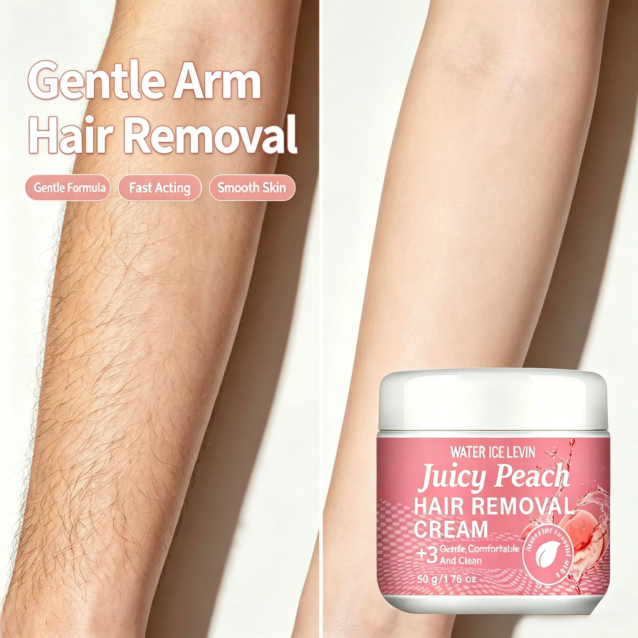 Unisex Sensitive‑Skin Hair Removal Cream Painless Body Depilatory Cream