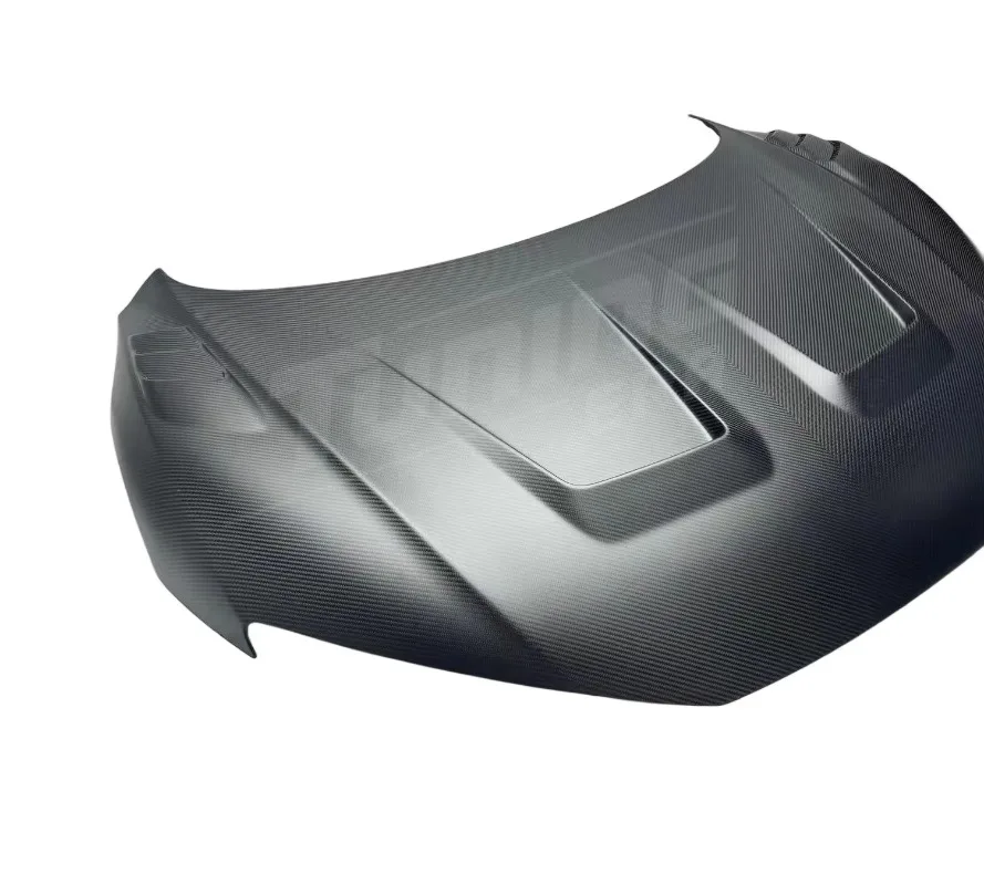 Tuning Parts PT Style Light Weight Carbon Fiber Engine Hood Bonnet Add for Audi R8 2019-2024