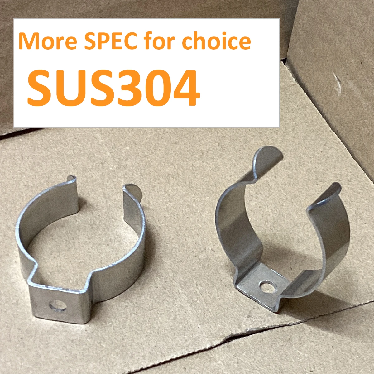 SUS304 U Houlder for Tools T5 T8 T12 LED Fluorescent Tube Replacement Mounting Accessories Stainless Steel Lamp Support Outdoor