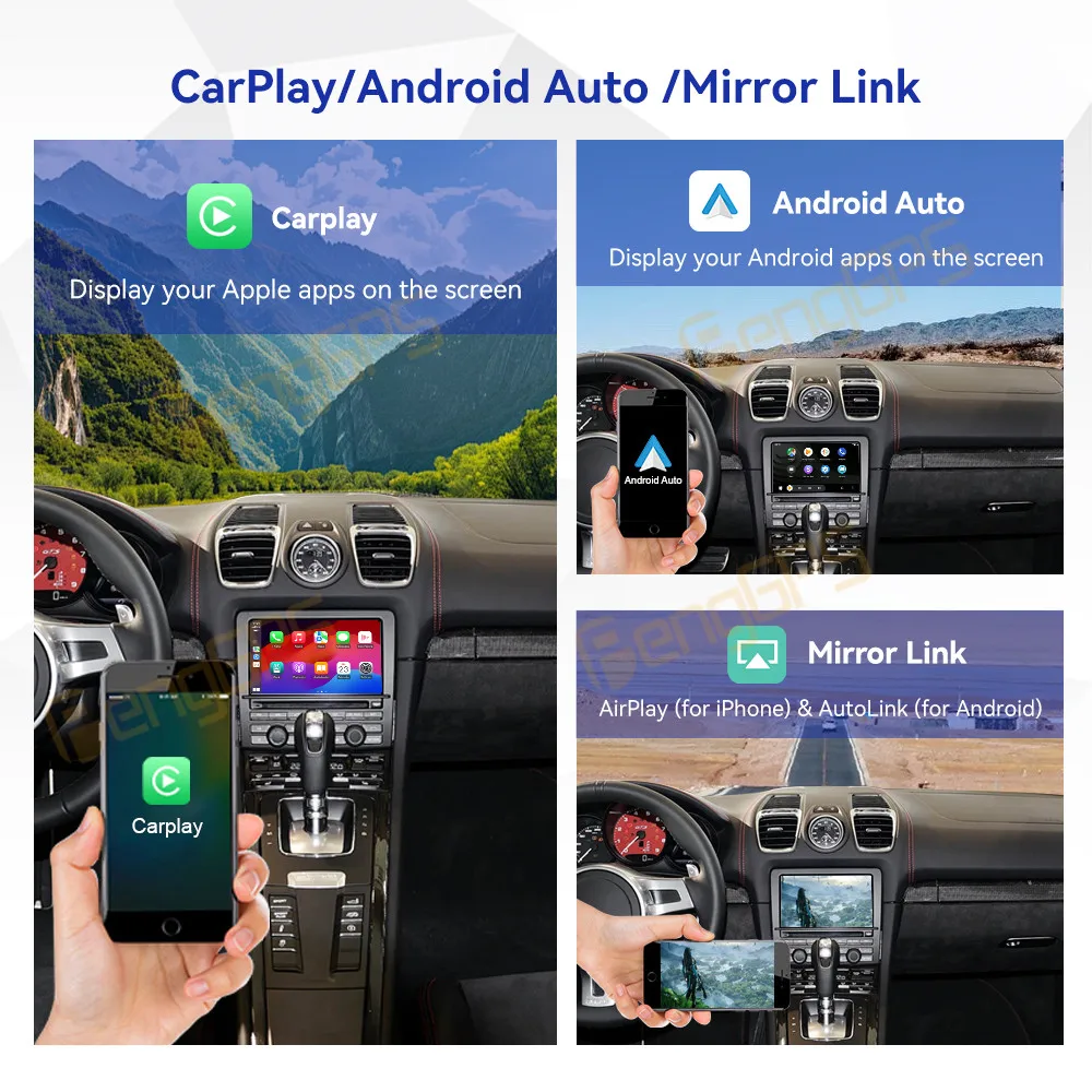 Wireless Carplay Android Auto Decoder Smart Module For Porsche Cayenne PCM3.1 2013-2016 Car Accessories