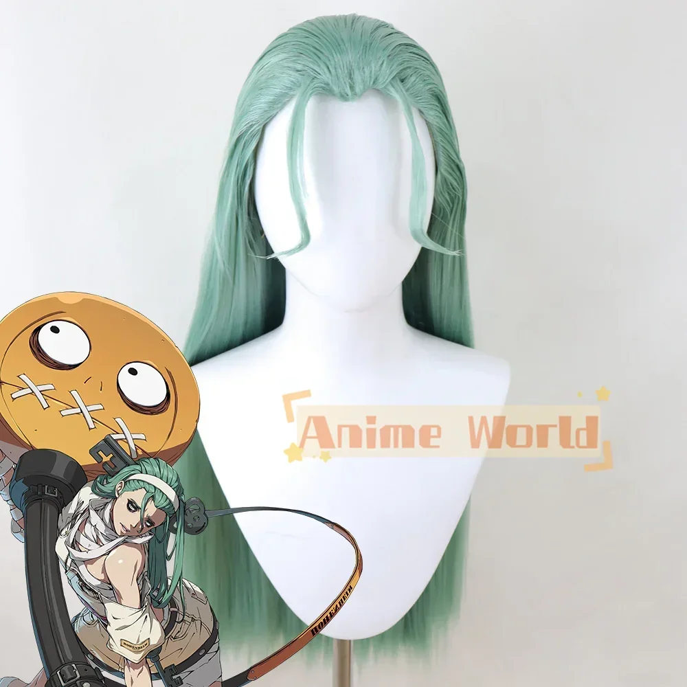 guilty-gear-strive-aba-aba-peluca-verde-para-cosplay-pelucas-para-fiestas-de-anime-gorro-para-peluca