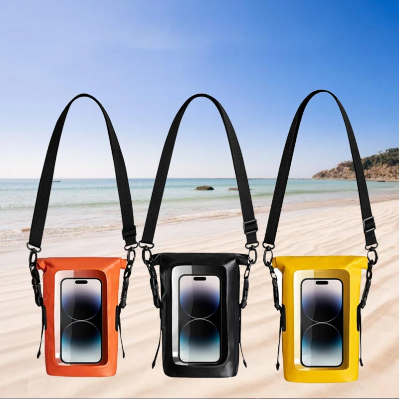 1pcs Waterproof Phone Pouch Underwater Screen Touchable Waterproof Phone Case Compatible For Universal Mobile Phone