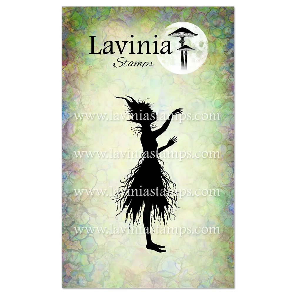 August 2026 Lavinia Stamps Midnight Coven 17-teiliges Halloween-Hexen-Silhouette-Set mit Klarsichtstempeln für Scrapbooking, Kartenherstellung, DIY-Bastelarbeiten und Dekoration