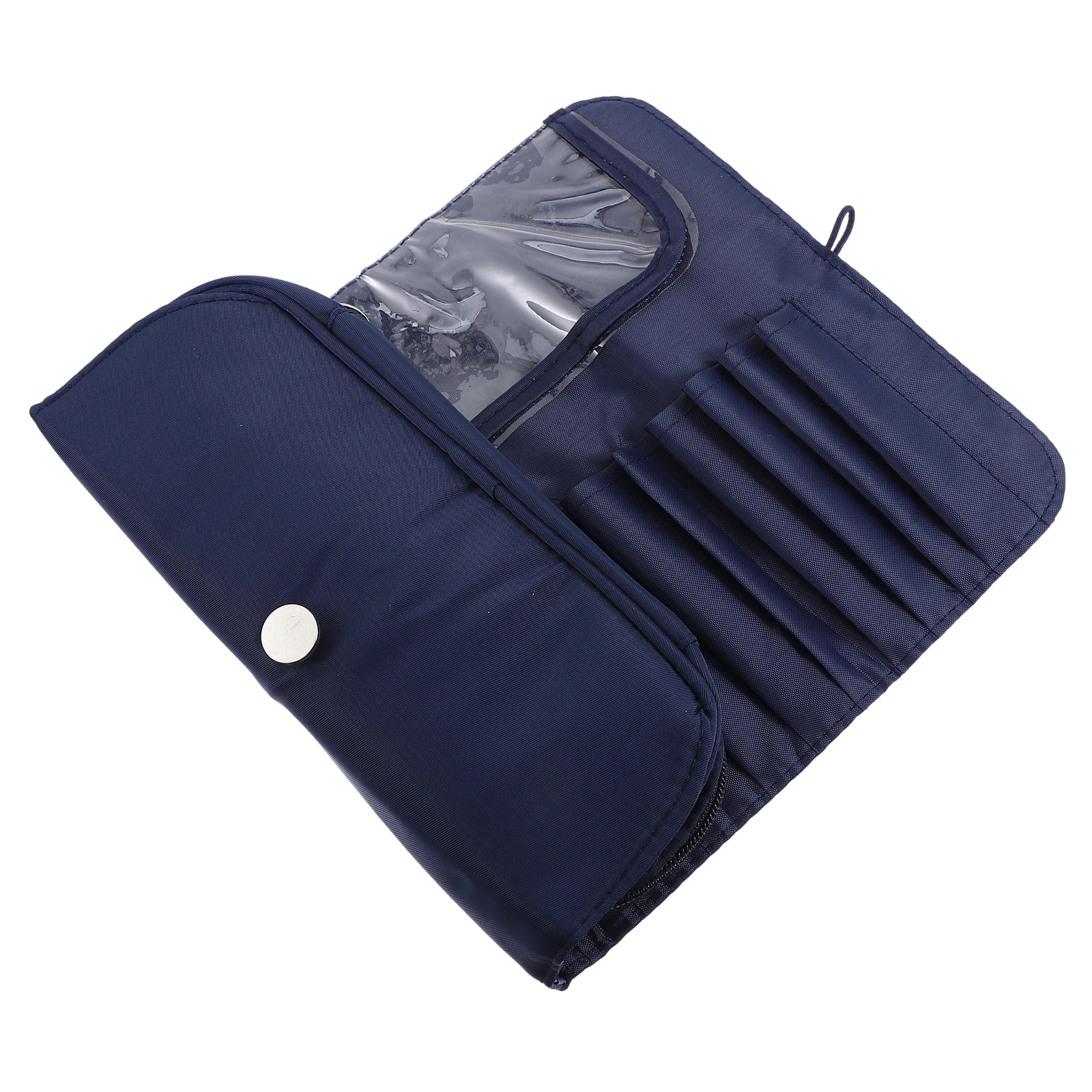 Pochette de rangement de maquillage, étui à brosse pliable de grande capacité, sac de voyage, organisateur léger et Durable, matériau Premium