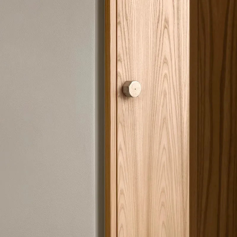 Mittelgroßes rundes Kugelschloss ohne Unterkreis, Schlafzimmertür, Knopf im antiken Stil, schlüsselloses, leises Windschloss