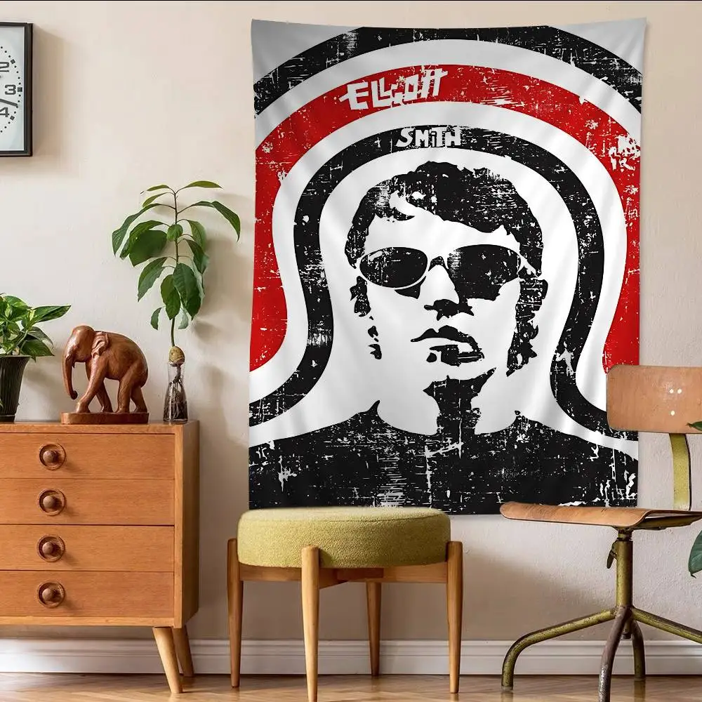 Singer Elliott Smith Classic Hanging Bohemian Tapestry Hanging Tarot Hippie Wall Rugs Dorm Home Decor