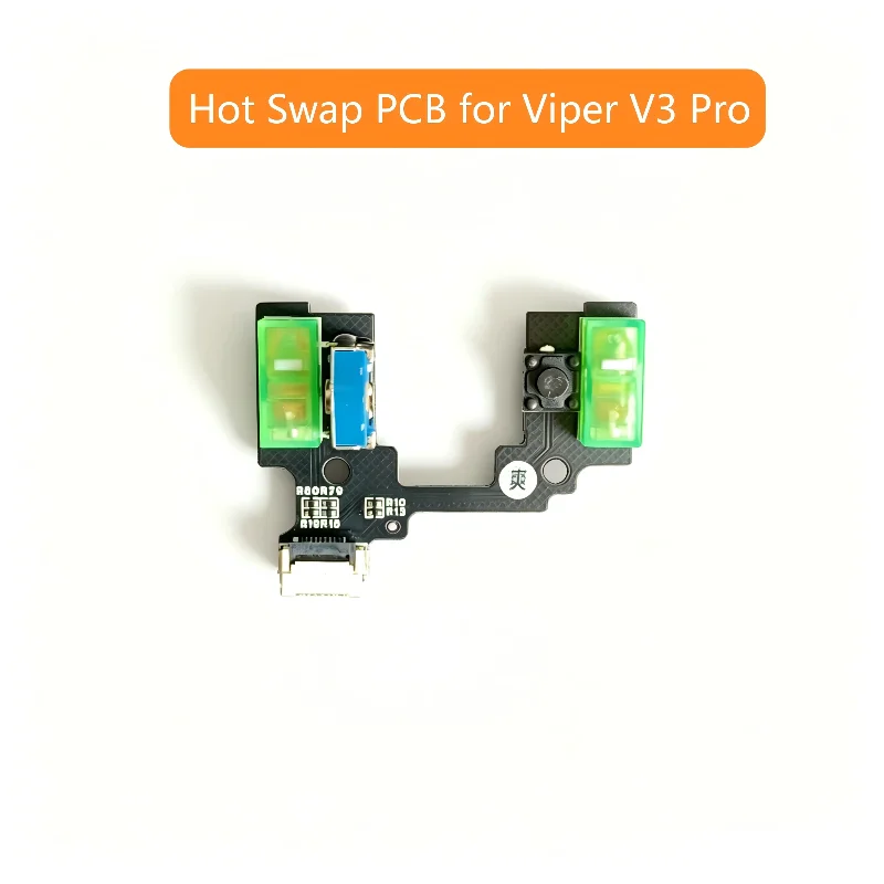 Hot Swap PCB Board for Razer Viper V3 Pro, Mechanical Switch Mod Part
