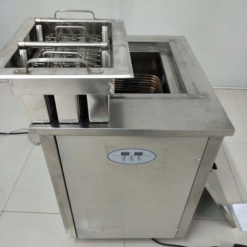 Commercial Ice Cream Manufacturer With Dual Modes Flavored Popsicle Fruit Manufacturer 220V Fully Automatic