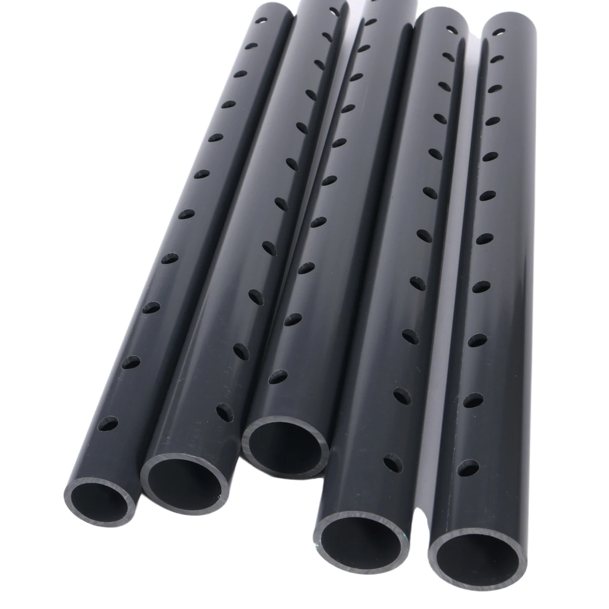 20~50mm Dark Gray PVC Water Pipe Fish Tank Filter Rain Spray Bar Pipe Aquarium Outflow Pipe Distributor Spreader Bar Accessries