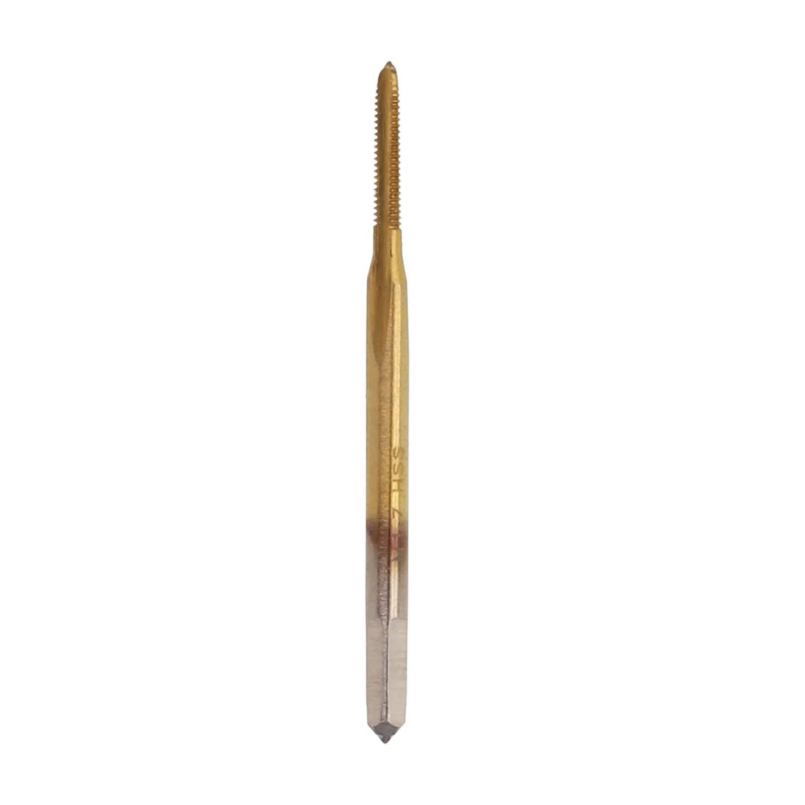 HSS Screw Tap Drill Bit M1-M1.8 Straight Flute Thread Tap Coating M1 To M1.7 For Home Diy Bicycle Repair Hand Tools