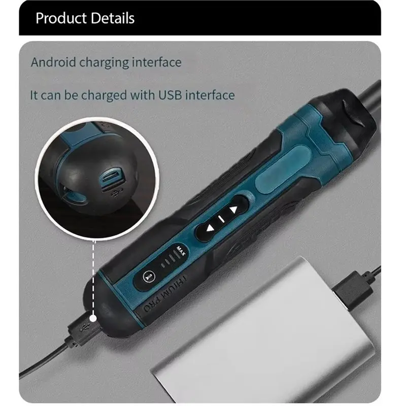 ABGH-Mini 1300Mah Cordless Electric Screwdriver 1300Mah Power Tools Disassembly Repair Power Tools