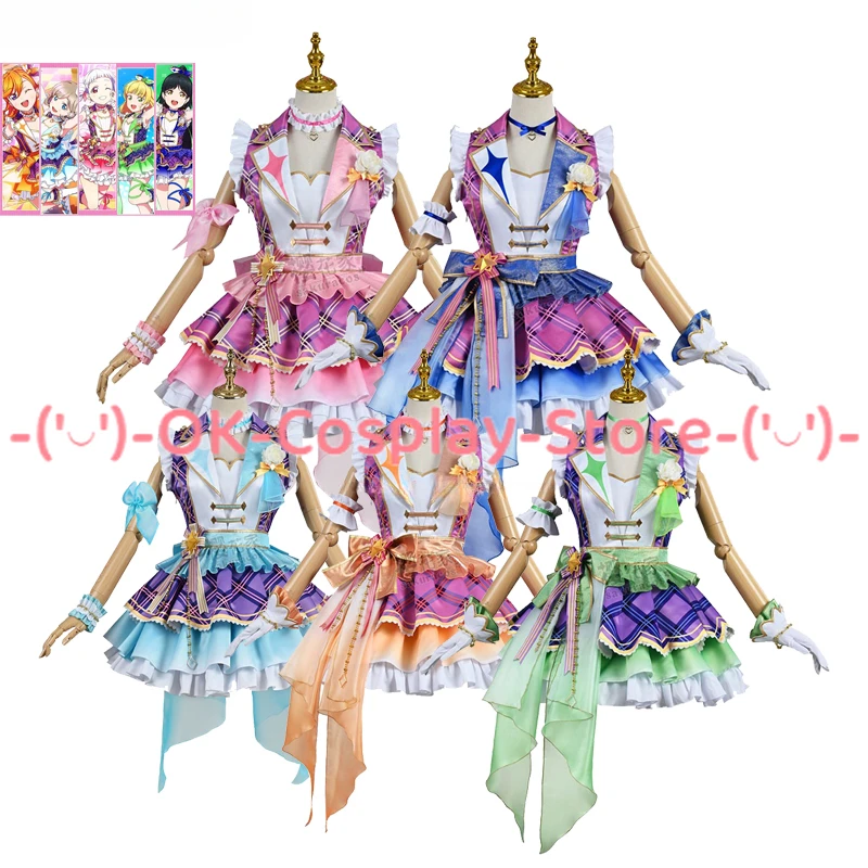 

LoveLive Liella Cosplay Freshlive Tang Keke Shibuya Kanon Hazuki Ren Heanna Sumire Arashi Chisato Sakurakoji Cosplay Costume