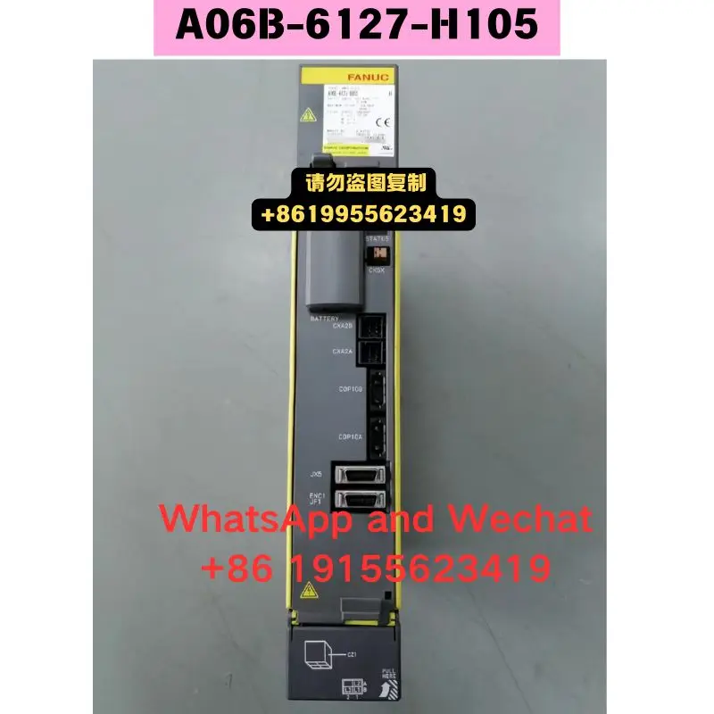 

Б/у драйвер A06B-6127-H105 Функциональный тест ОК Быстрая доставка