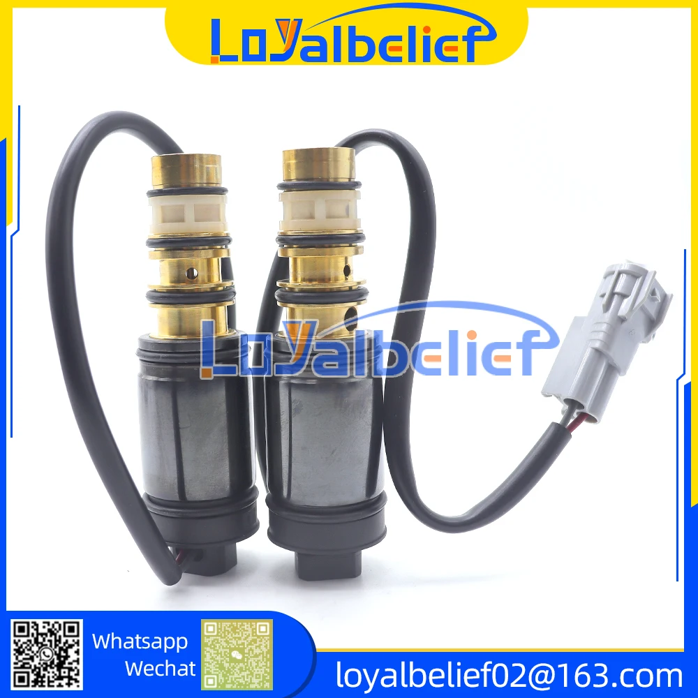 

LY-77 For Toyota Camry Air Conditioning AC Compressor Refrigerant Electronic Solenoid Control Valve Sensor with Wire plug