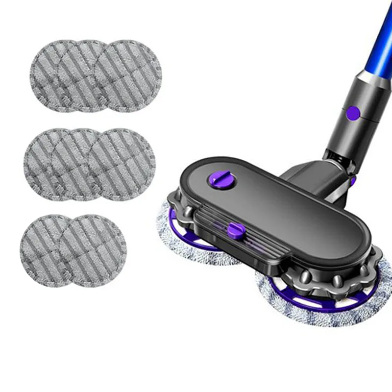 

Насадка для электрической уборки для пылесоса Dyson V7 V8 V10 V11, детали для швабры, насадка для сухой и влажной уборки с резервуаром для воды, АБС