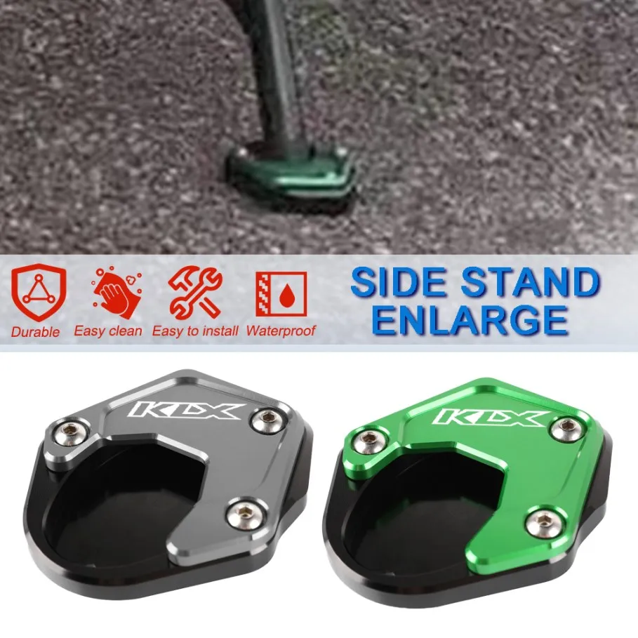 

Мотоцикл для kawasaki KLX125 KLX 125 2010-2013 2014 2015 2016 KLX125, боковая подставка, увеличенная подставка, удлинитель подставки, опорная пластина