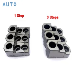 Nowy High Precision Standard 5 Cal 6 8 10 Cal es hydrauliczny twardy pazur trzy szczęki uchwyt silne pazury krok dla tokarka CNC