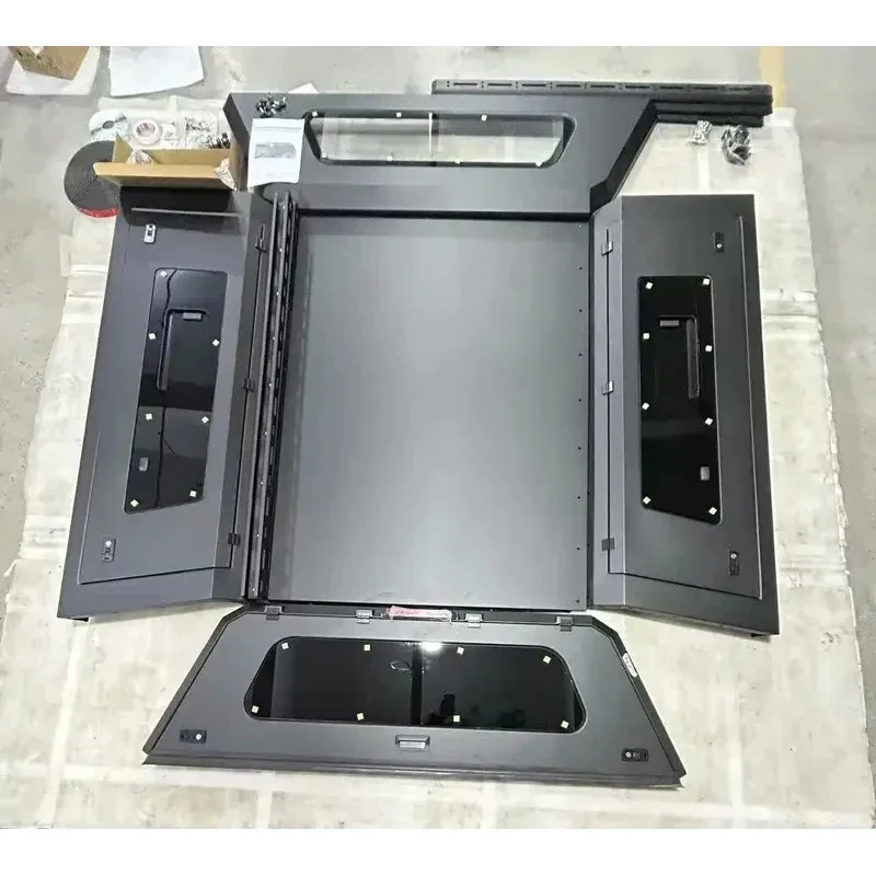 KQX Best SellingCustomized Aluminum Truck Canopy C Sierra Rust-Proof Coastal AreasHigh Quality