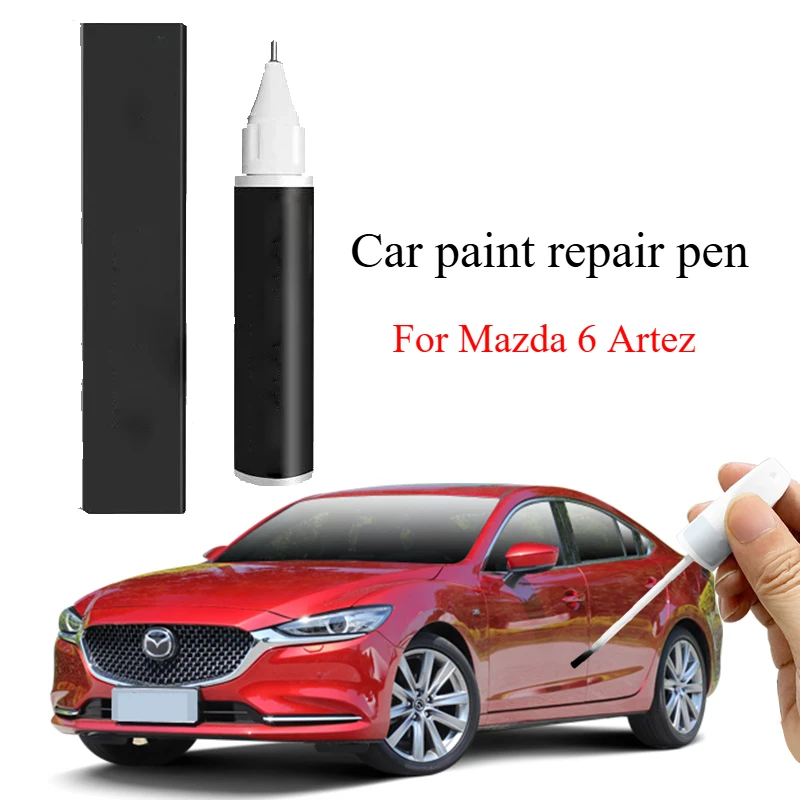 For Mazda 6 Artez paint pen pearlescent white soul red amethyst sandalwood horse six accessories