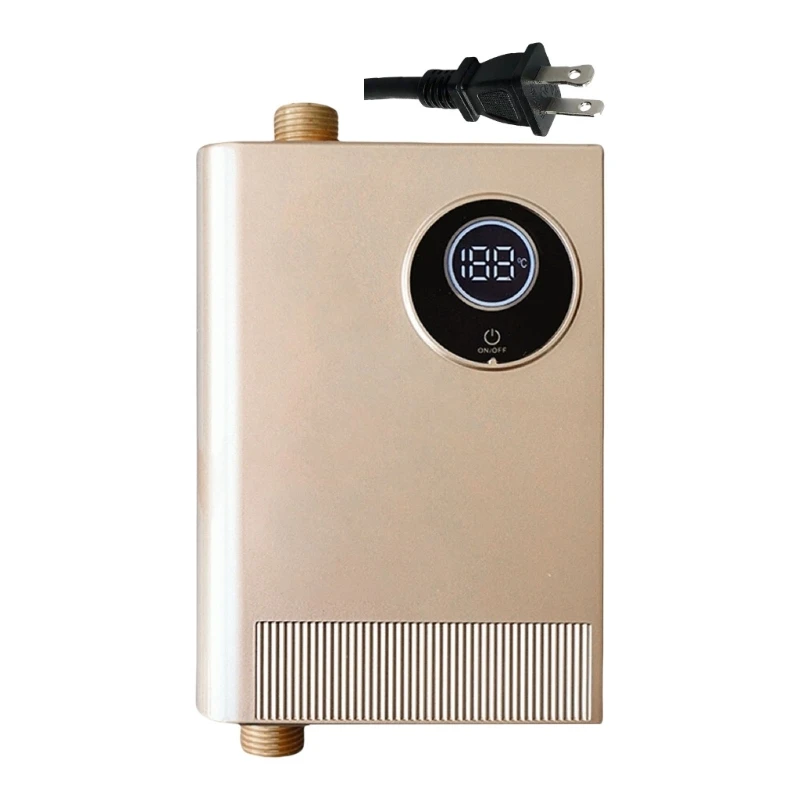 

U1JE LCD Digital Tankless Heater Energy Efficient Fast Heating For Apartment Bathroom