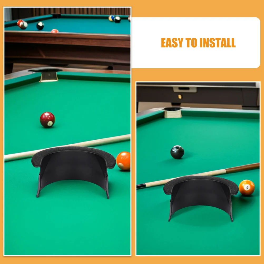 12 قطعة بطانات جيب طاولة البلياردو استبدال إدراج لطاولة البلياردو دائم البلاستيك جيب حامي الدقة صالح الزاوية #4