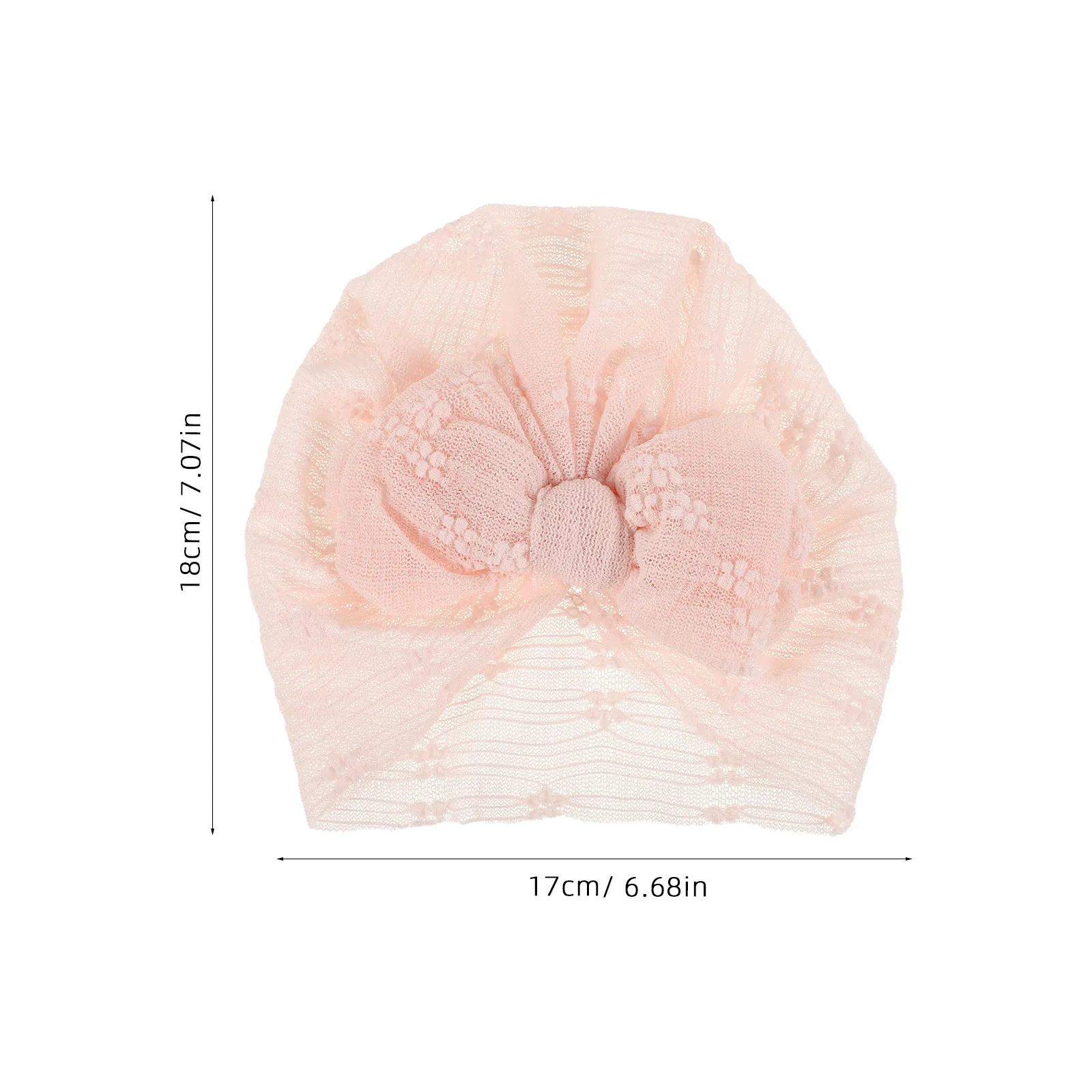 الدانتيل الطفل قبعة الوليد عمامة غطاء رأس للفتيات الرضع الفتيان لينة الدافئة قبعة قبعة ربيع الخريف الشتاء الشعر الزخرفية #2