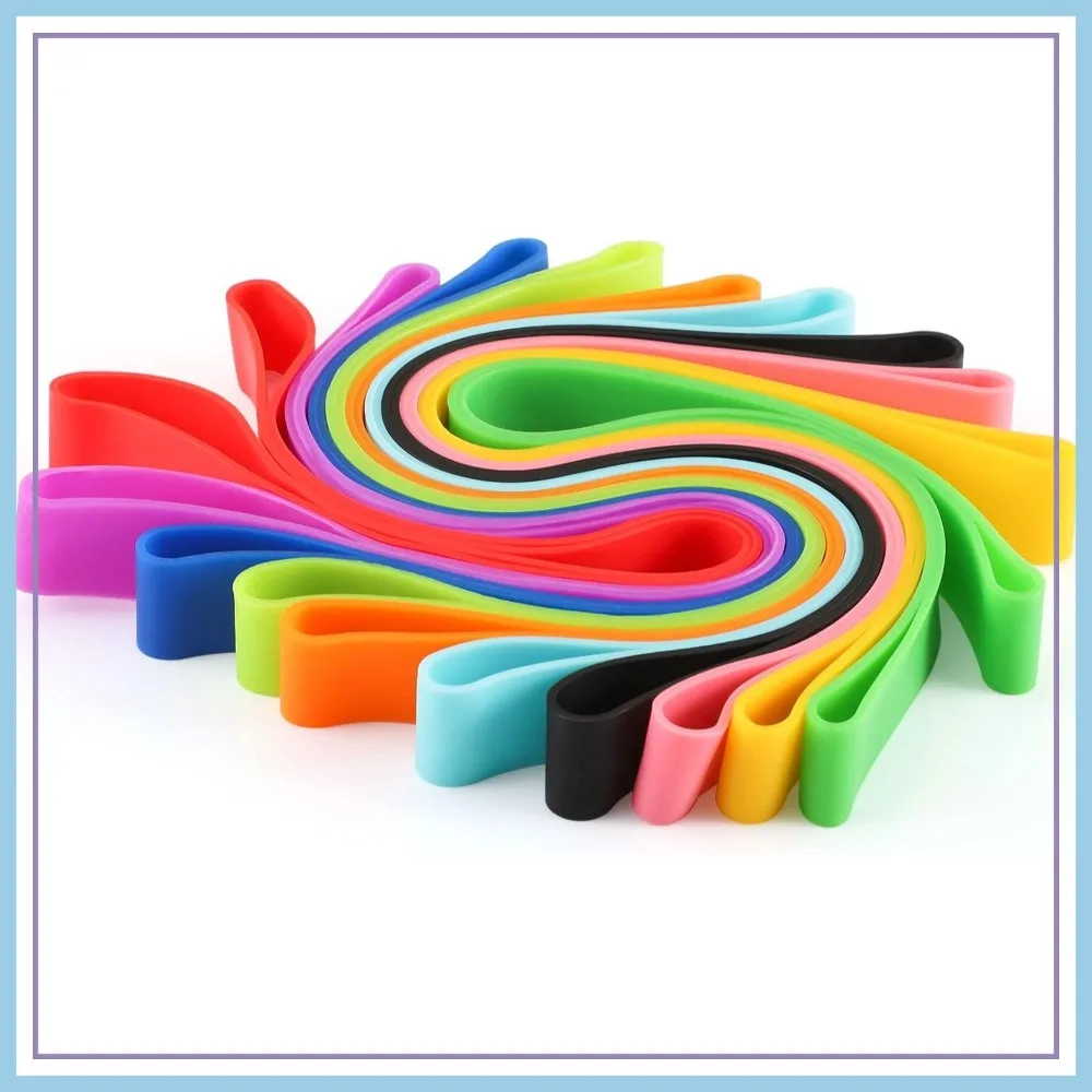 

10 Pcs Silicone Towel Bands, Stretchable Beach Towel Clips for Cruise Accessories (0.7x12Inch)
