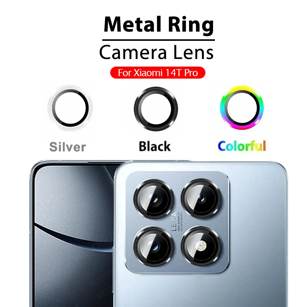 All Camera Screen Protector For XIaomi 14T Pro Metal Ring Lens Film Xiaomi14TPro Protective Glass xaomi Xiaomi14TPro 14TPro 2024