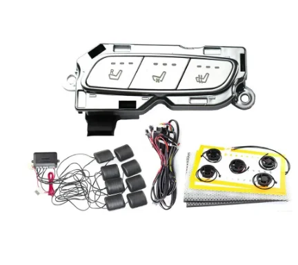 

12 V Electric Auto Seat Ventilation And Heating Cooler Vibration System 8 Pillow Massage System Fit For Mercedes