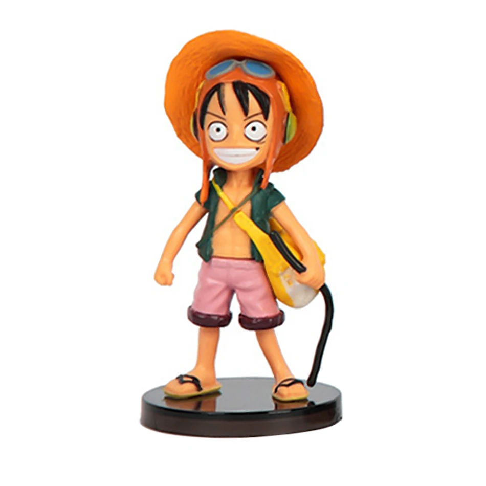 6pcs/set Anime One Piece Figure Action PVC Model Luffy New Action Collectible Decorations Doll Children Toys For birthday Gift